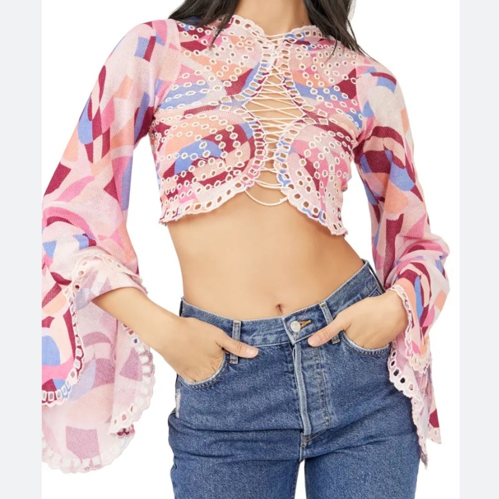 Final price ✨NWT Free People crop - Picture 2 of 7